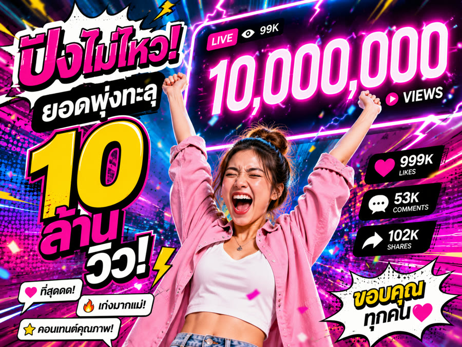 อยากปั้นช่อง / Viral
